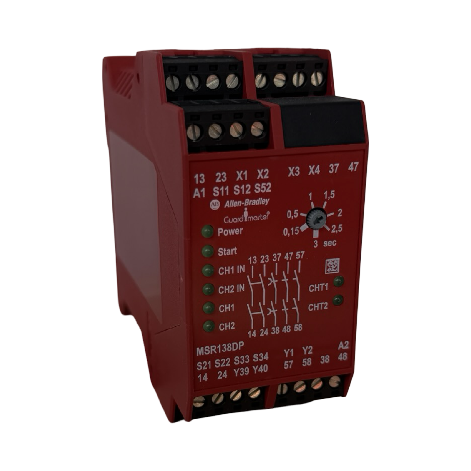 Allen-Bradley 440R-M23143 MSR138DP Ser B Safety Relay